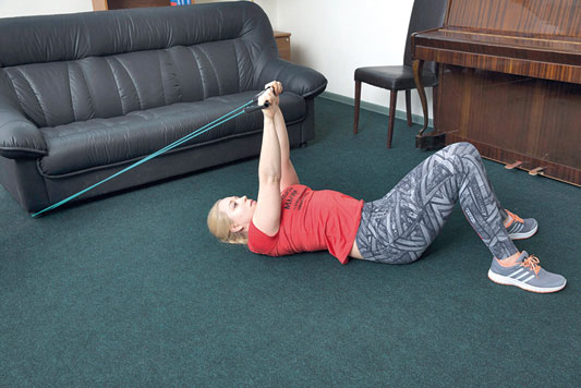 Тренировка мышц верхних конечностей