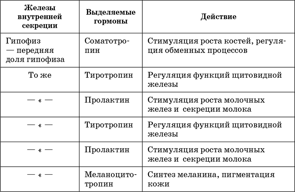 9.1. Классификация и строение желез внутренней секреции